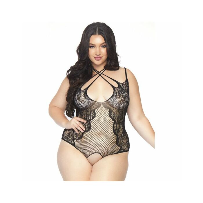 Body Rosso Aperto - Tentazione Nera