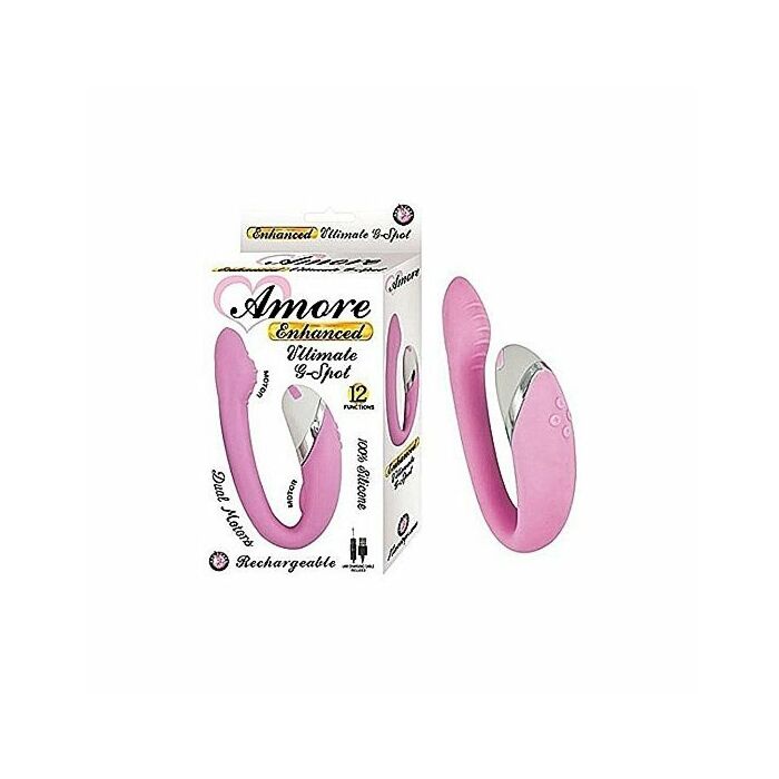Amore enhanced ultimate vibrador punto g - rosa