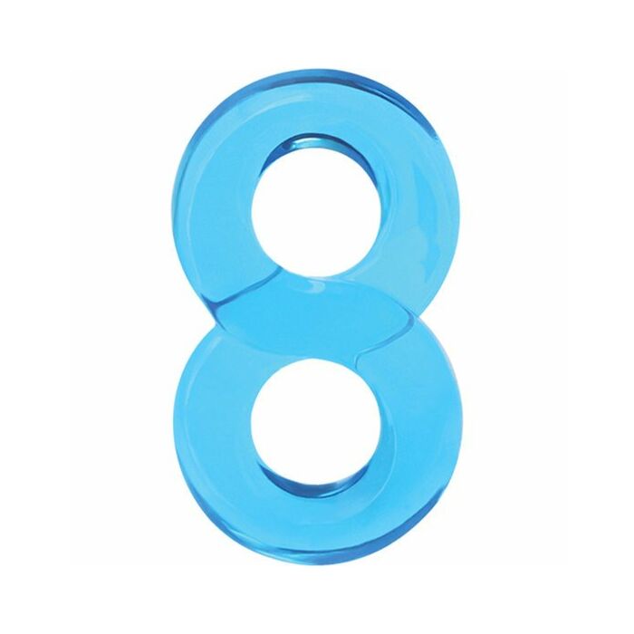 Anello Renegade lucky 8 - blu