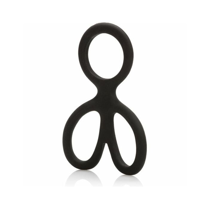 Anelli per pene con pallino - neri