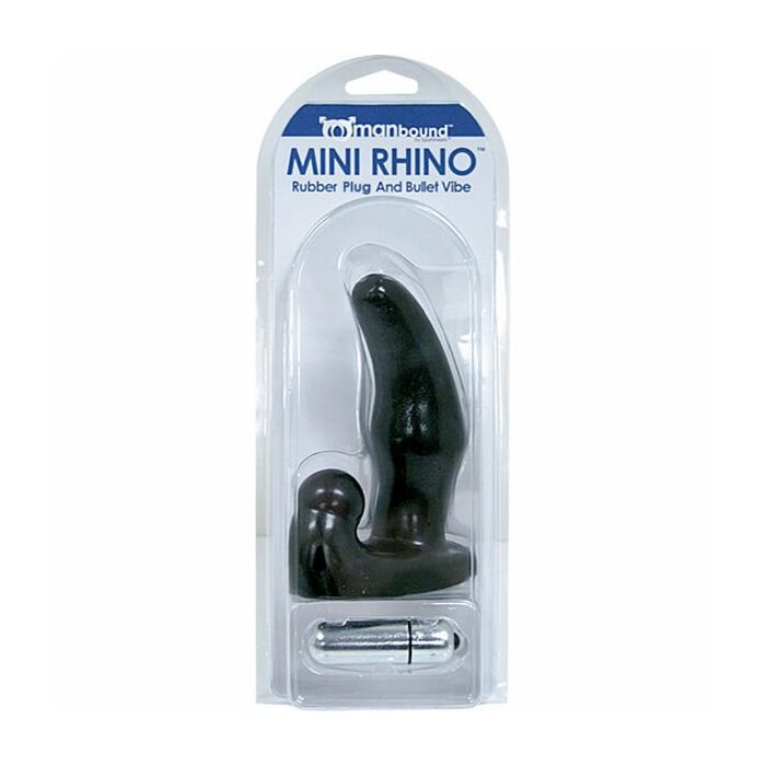 Plug anale Mini Rhino Rubber da 165 cm ManBound