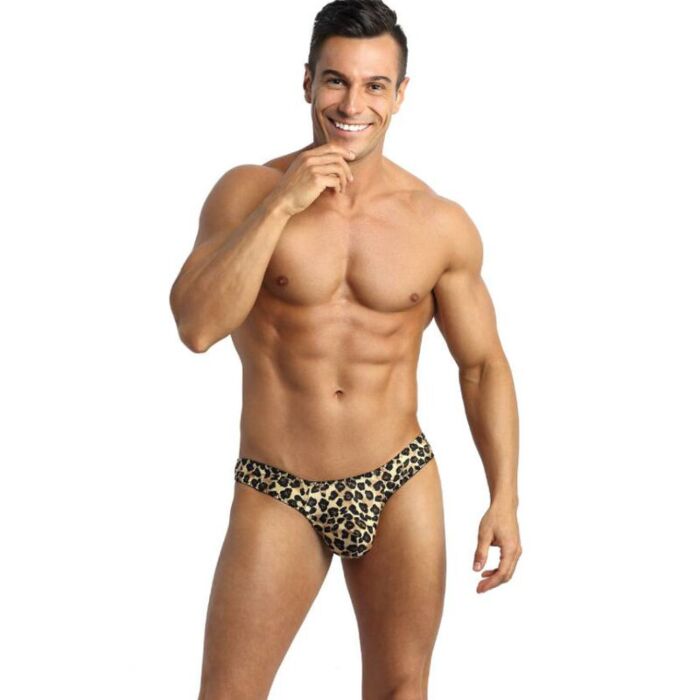 Tanga Animal Print Mercury: Tanga Animal Print Mercurio