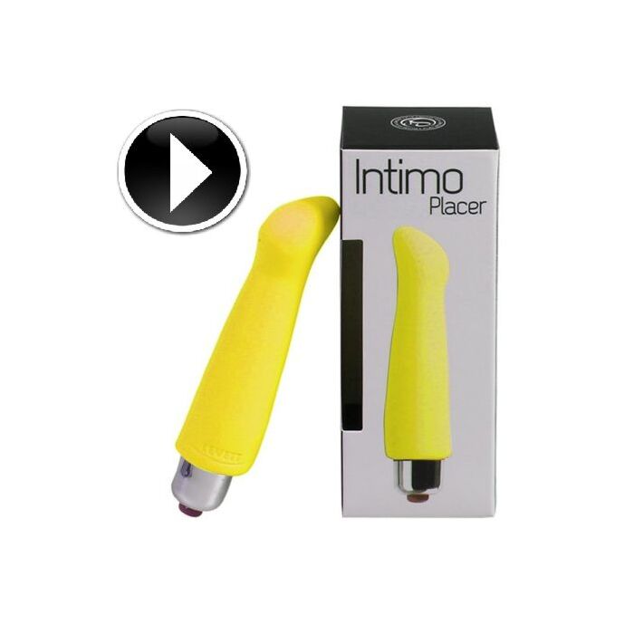 Mini vibratore giallo dal piacere intimo