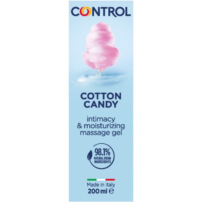 Control - Gel massaggiante 3 in 1 Cotone di Zucchero 200 ml