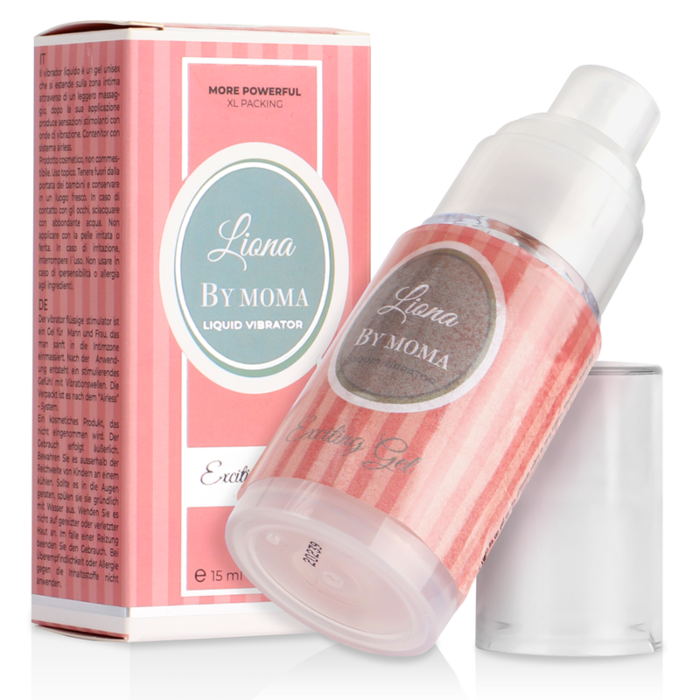 Liona di Moma - Gel Eccitante Vibratore Liquido 15 ml