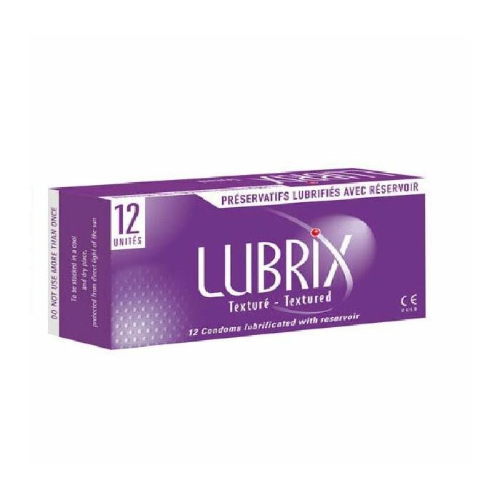 Scatola Lubrix 12 unità punti e scanalature