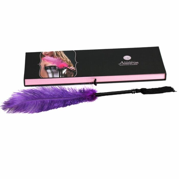 Gioco segreto accessori seducente pluma lila