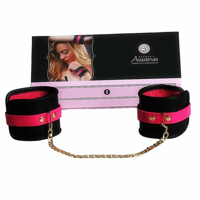 Accessori Secretplay manette seducenti rosa scuro