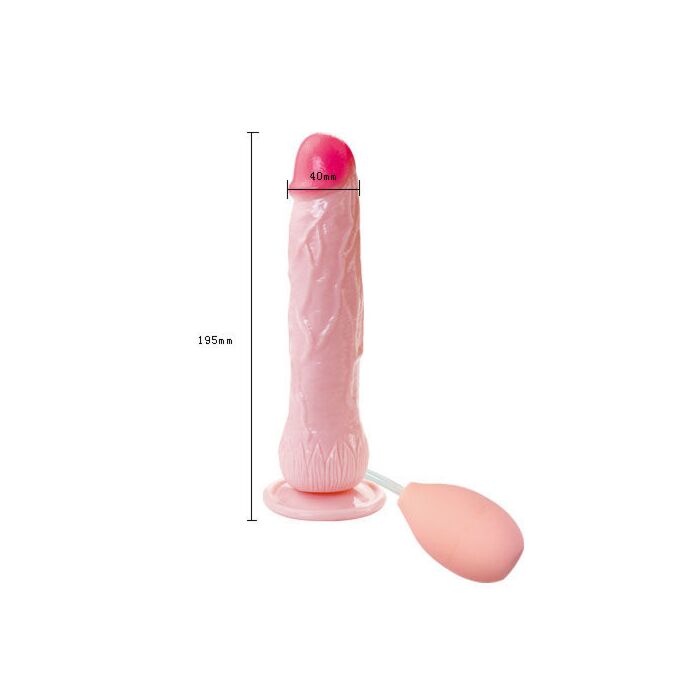Fontana Eros - Dildo realistico eiaculatore con ventosa