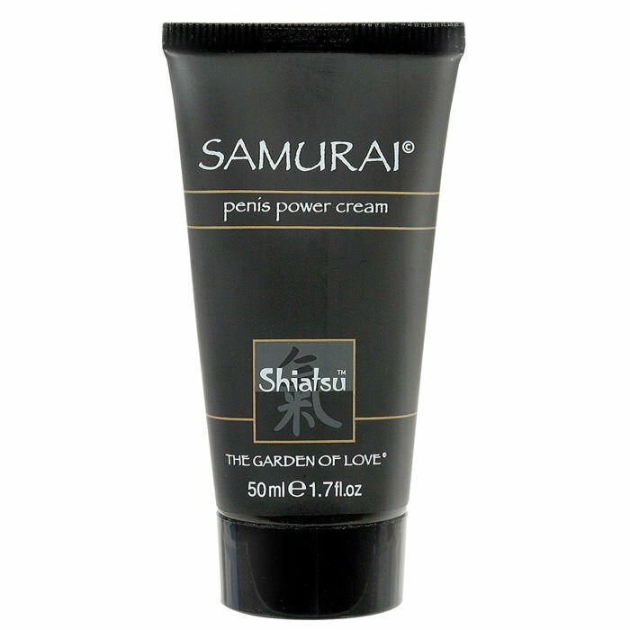 Crema per migliorare l'erezione del samurai di Shiatsu