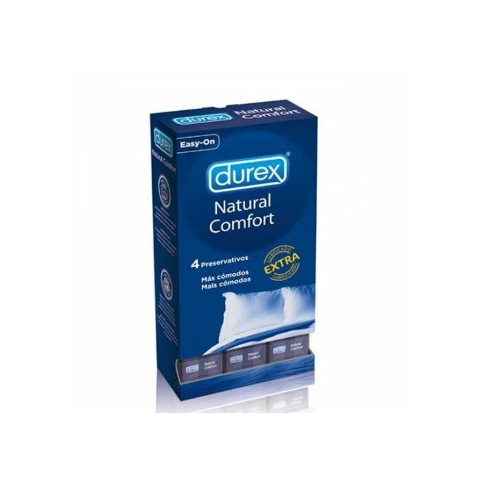 Durex natural comfort 4 unità