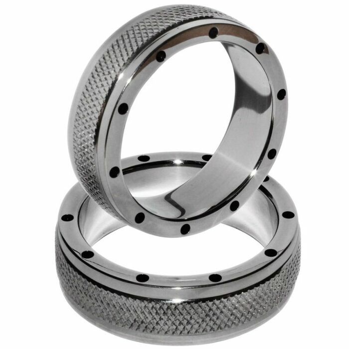 Anello metallico Metalhard per pene e testicoli 50mm