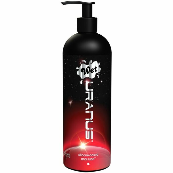 Lubrificante anale in silicone premium uranus bagnato 465 ml