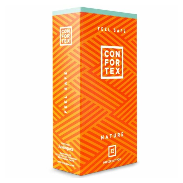 Scatola per preservativo natura Confortex 12 unità