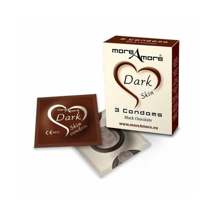 Preservativi Moreamore cioccolato 3 pezzi