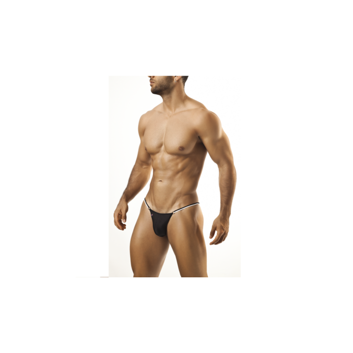 Slip kinny negro semi brillante splendente tu