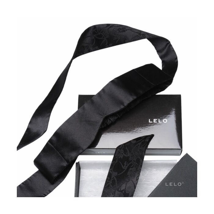 Benda di seta nera Lelo per intimi