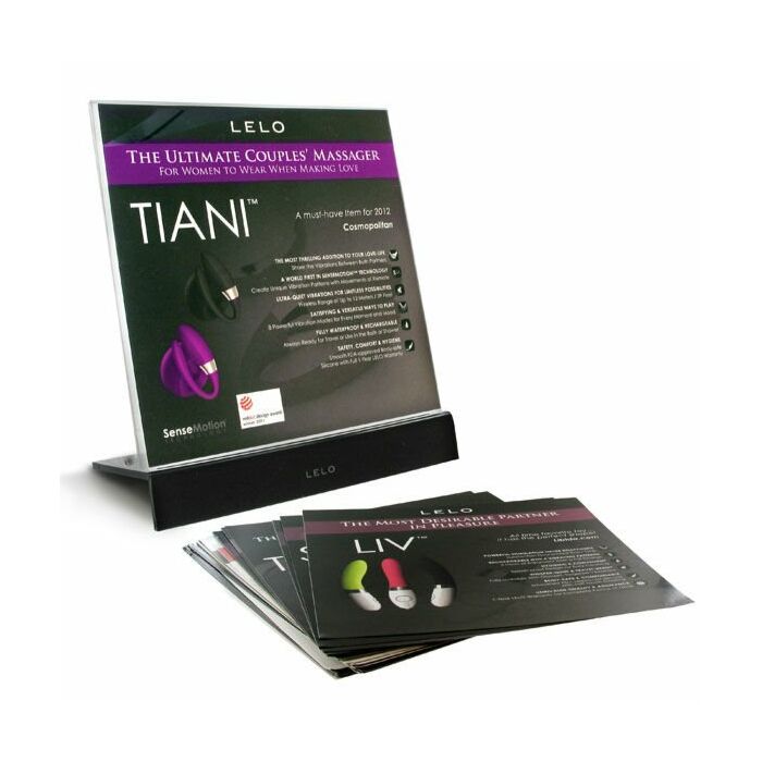 Schede immagine per porta display acrilico Lelo 2 pz