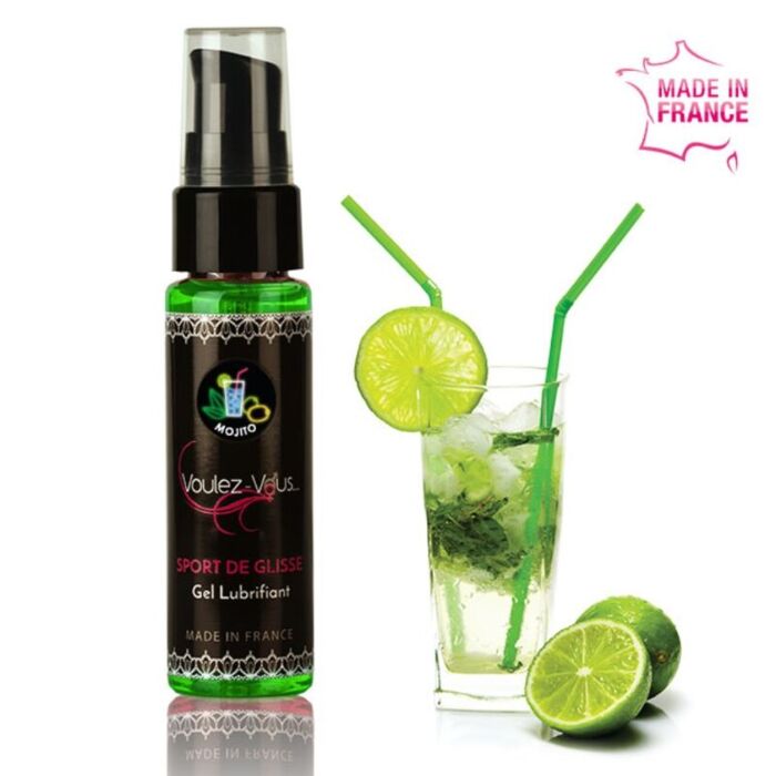 Gel lubrificante a base d'acqua mojito - 35 ml | Voulez-vous