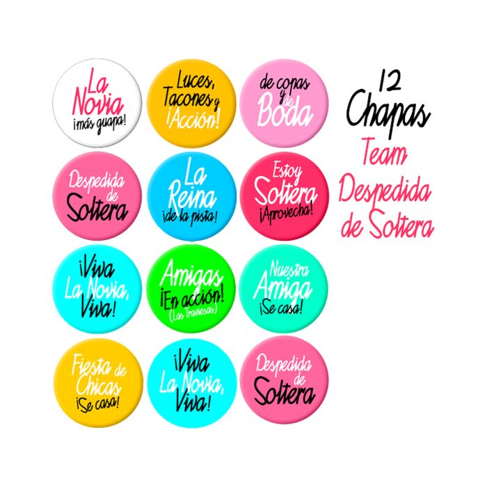 Fiches Party 12 pezzi