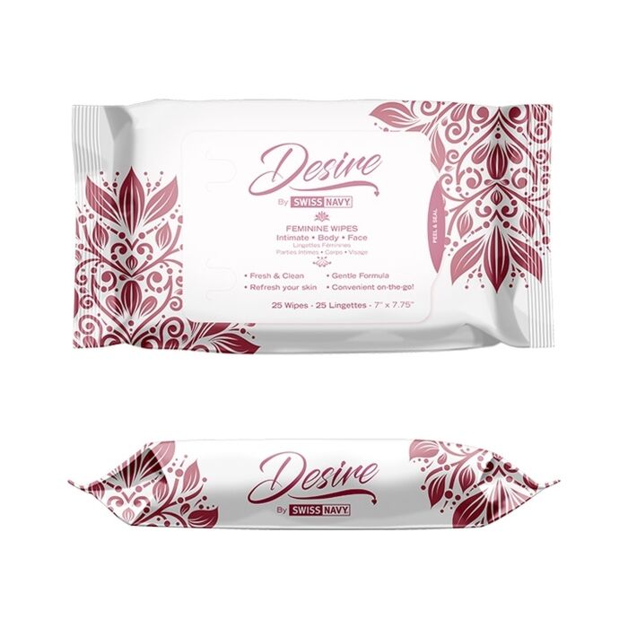 Pacchetto di salviettine intime Swiss Navy