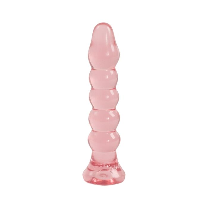 Cristallo Rosa - Plug Anale 12cm