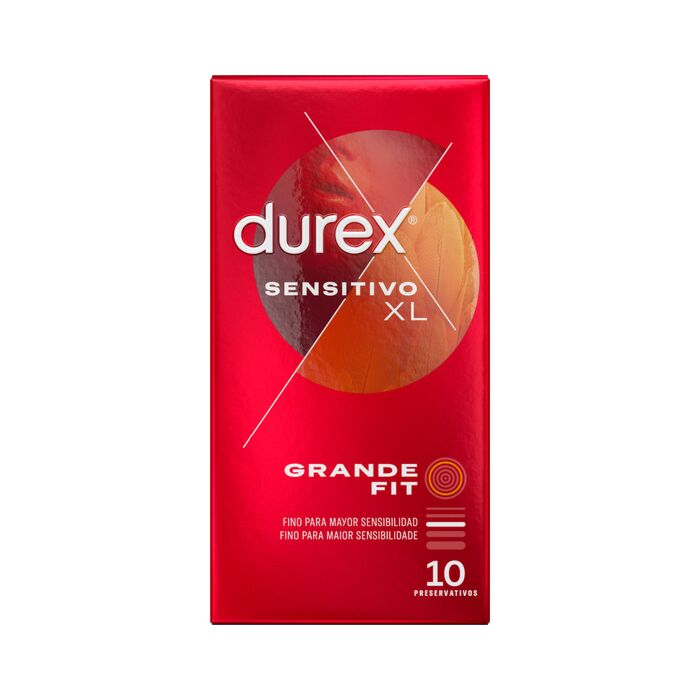 Preservativi Durex XL Sensitivo 10 pezzi