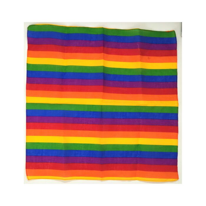 Fazzoletto Arcobaleno 50x50cm - Cotone Orgoglio LGBTQ+