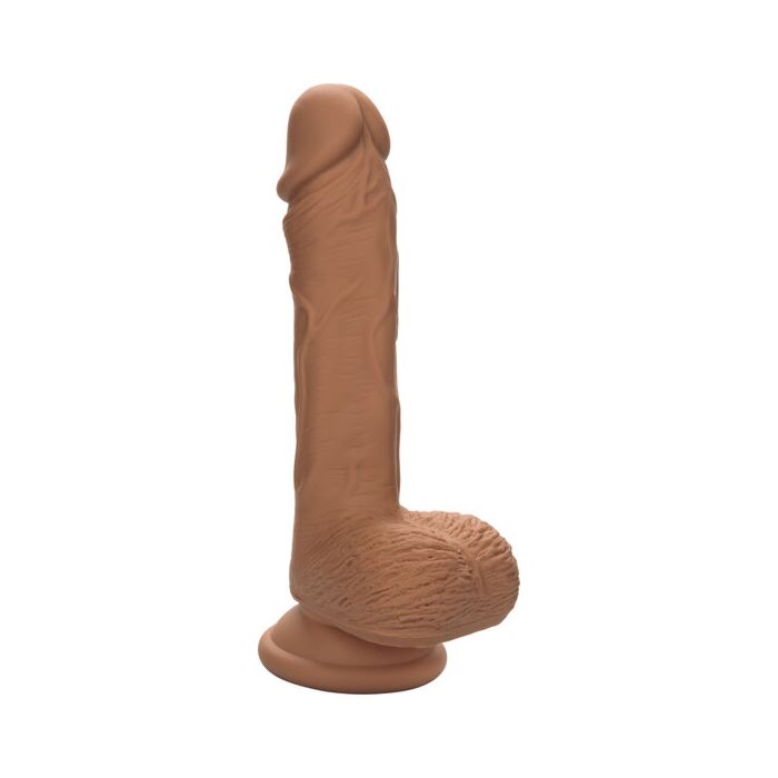 Dildo Doppia Densità Marrone 17,75cm