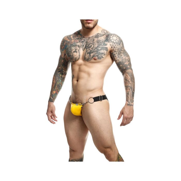 Dngeon Snap Jockstrap Giallo - Sex Shop Online