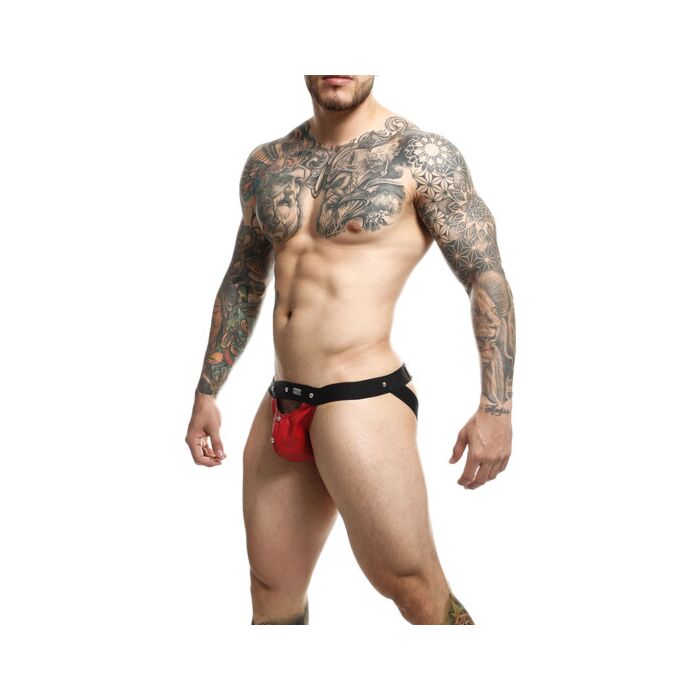 DNGEON PEEKABOO JOCK - Rosso