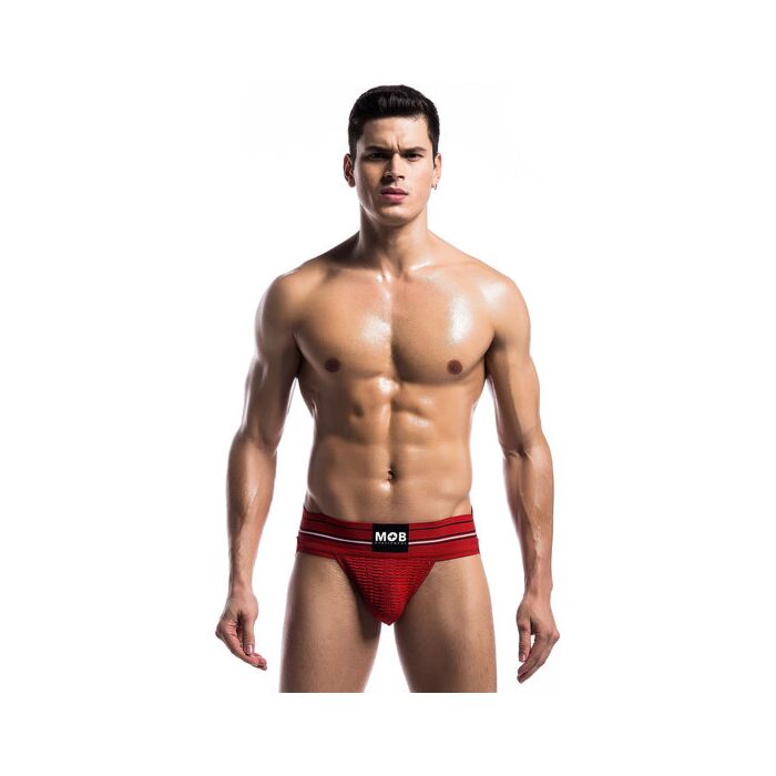 Feticcio classico jockstrap largo - rosso
