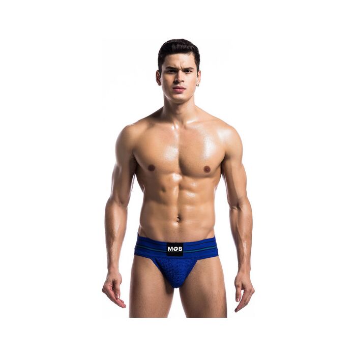 Fetish classico jockstrap largo - blu - SexShopSEO