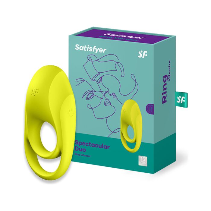 Satisfyer Spectacular Duo Anello Vibrante Giallo