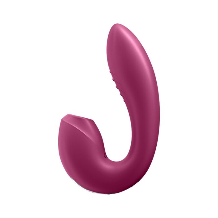 Satisfyer Sunray Stimolatore e Vibratore App Rosso - Negozio di Giocattoli Erotici