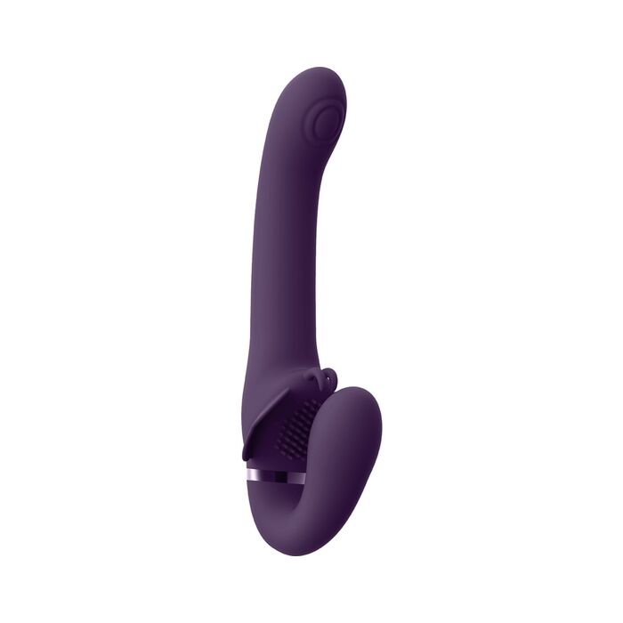 SATU - DONG STRAPLESS VIBRANTE A ONDE PULSE - VIOLA