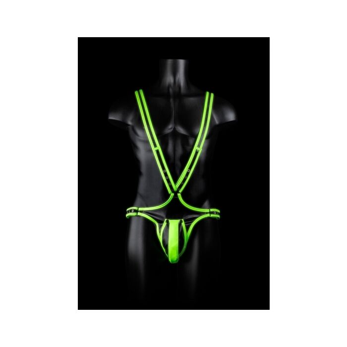 Ouch! Body Harness Glow in the Dark - Sex Shop