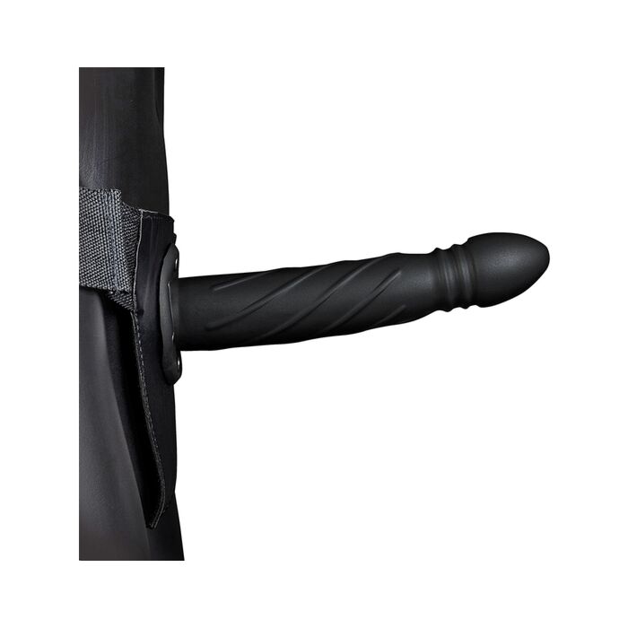 Ouch! Strap-On Cavo Intrecciato Nero 8'' - Sex Shop