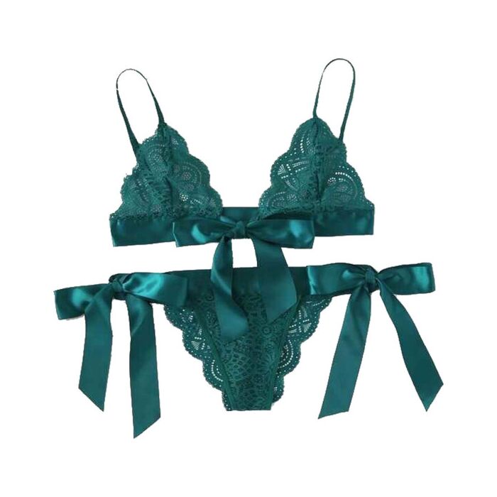 Set Lingerie Incanto Verde
