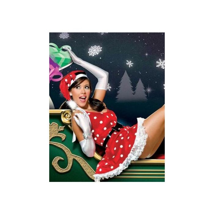 Abito Natale a Pois Rossi