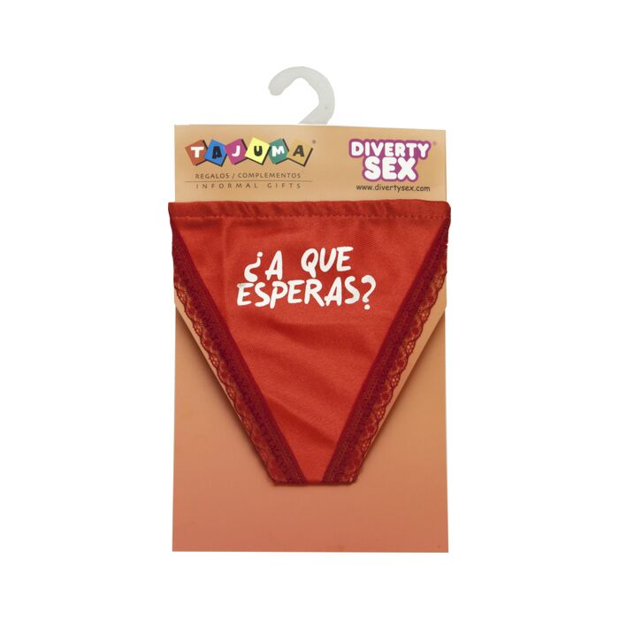 Tanga Divertente Rossa
