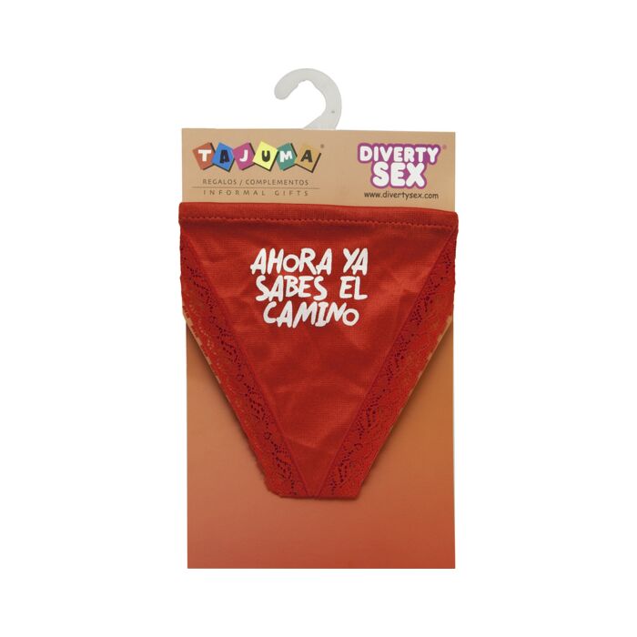 Tanga Divertente Rouge
