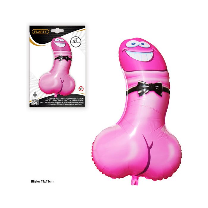 Palla Rosa 90 cm - Pene in Poliammide