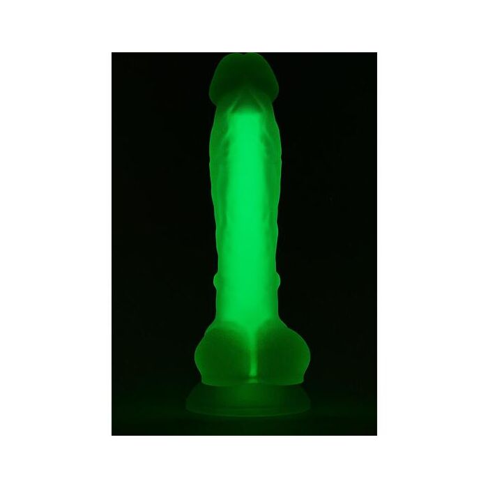 Dildo Glow Verde 17,5cm