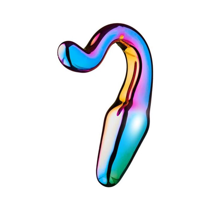 Tappo Anale Coda di Vetro Lucido 10,5 cm