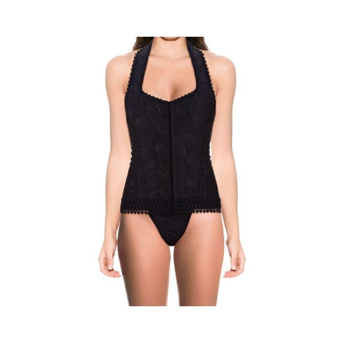 Corset Ilidia Nero Lucido
