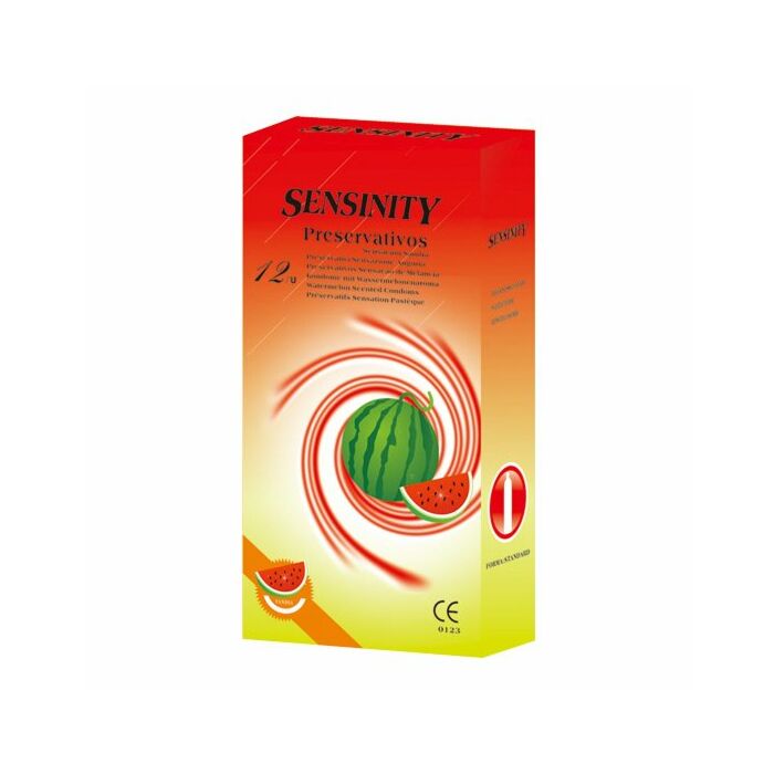 Preservativi Sensinity sandia 12 unità (cad 07/2015)