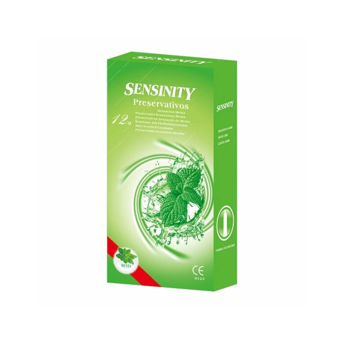 Preservativi alla menta Sensinity 12 pezzi (ogni 07/2015)