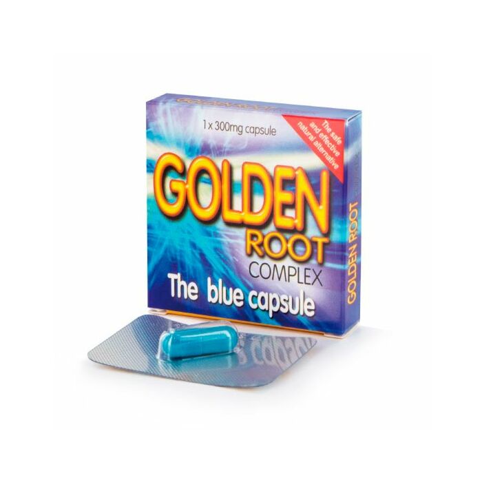 Capsula blu radice d'oro 10 capsule
