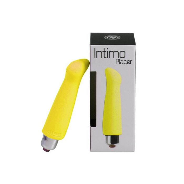 Mini vibratore giallo dal piacere intimo